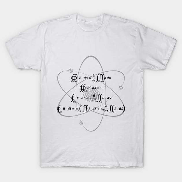 Maxwell equations T-Shirt by KenoArt